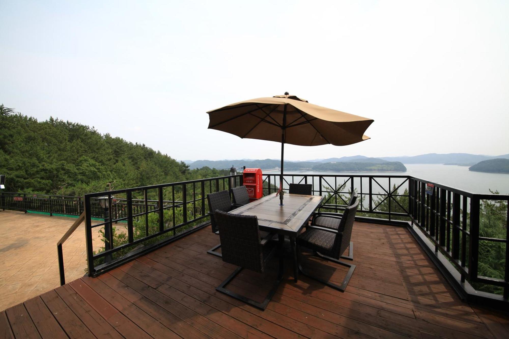 Asia Lakeside Hotel Jinju Exterior foto